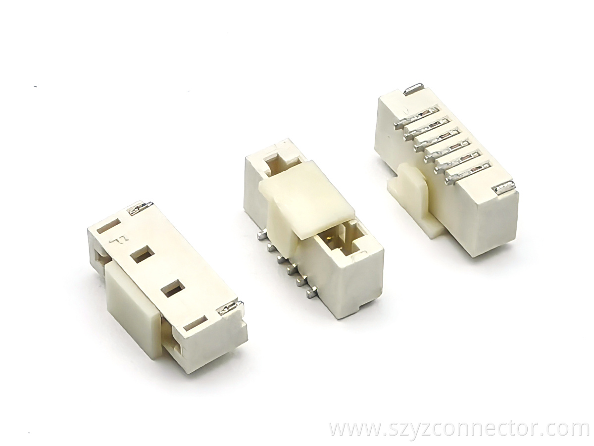1.0mm Wafer Vertical SMT Type Pin header Connector LCP 6P